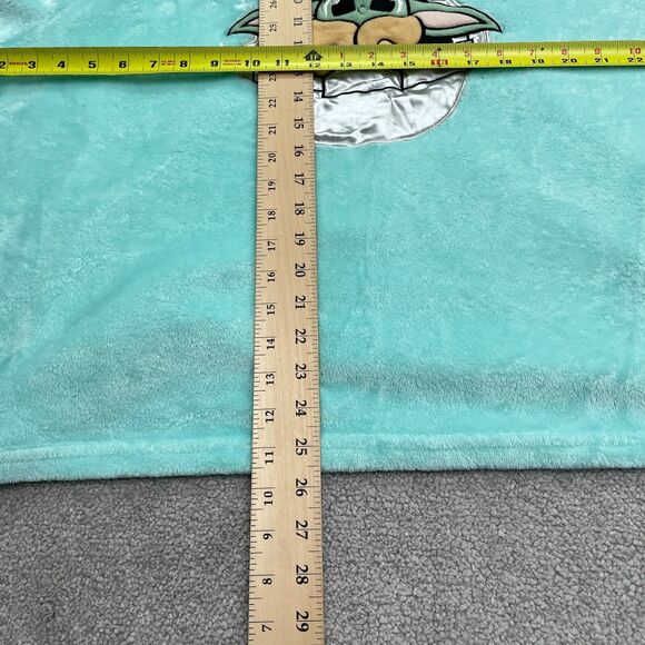 Disney Star Wars Baby Yoda Grogu Plush Lounge Sleepwear Womens 3x Green Graphic - Picture 9 of 13